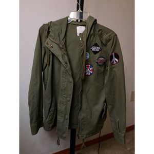 Olive Green Army Jacket